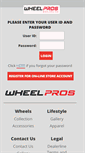Mobile Screenshot of dealerline.wheelpros.com